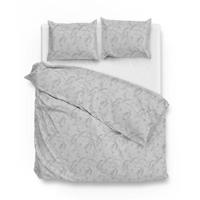Dekbedovertrek Katoen Satijn Fiora Di Satinado Ash Grey Natuur 200x200 Cm Zo!Home - Dekbed-Discounter.nl