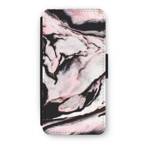 Roze stroom: iPhone 7 Flip Hoesje