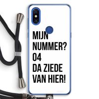 Da ziede van hier: Xiaomi Mi Mix 3 Transparant Hoesje met koord