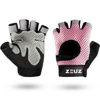 ZEUZ® Sport & Fitness Handschoenen Dames – Krachttraining Artikelen – Gym & Crossfit Training - Maat L