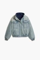 Omkeerbare truckerjas - BLUE - XS
