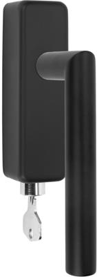 Formani Basics LB2-DKLOCK-O draaikiepgarnituur afsluitbaar - mat zwart