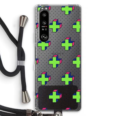 8-bit N°10: Sony Xperia 1 III Transparant Hoesje met koord