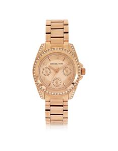 Michael Kors Dames MK5613 Blair Rosegouden horloge