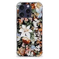Case voor iPhone 16 Pro Max Dark Flowers