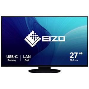 EIZO EV2795-BK LED-monitor Energielabel D (A - G) 68.6 cm (27 inch) 2560 x 1440 Pixel 16:9 5 ms HDMI, DisplayPort, USB-C, USB-B, Hoofdtelefoon (3.5 mm