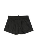 DSQUARED2 KIDS short de bain à logo imprimé - Noir - thumbnail