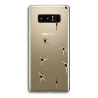 Dancing #1: Samsung Galaxy Note 8 Transparant Hoesje - thumbnail