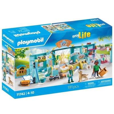 PLAYMOBIL 71742 Dierenhotel Verzorgers Accessoires