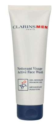 Clarins Men Face Wash Foaming Gel 125ml Make-up verwijderaar en reiniger
