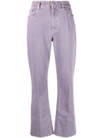 Brunello Cucinelli jean ample à plis marqués - Violet