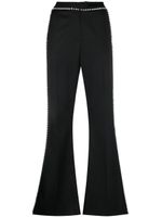 Dodo Bar Or pantalon Mark à ornements en cristal - Noir Dodo Bar Or pantalon Mark à ornements en cristal - Noir