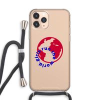 Run The World: iPhone 11 Pro Transparant Hoesje met koord