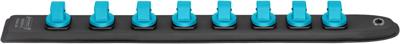 HAZET SmartRail · Flexibele kunststof opsteekstrip 900SR-8 · 1/2 inch (12,5 mm) vierkant hol · L x B x H: 365 mm x 37,4 mm x 29,2 mm