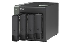 QNAP TS-431KX-2G data-opslag-server NAS Tower Ethernet LAN Zwart Alpine AL-214