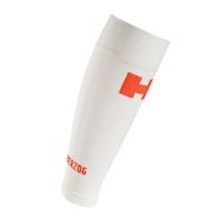Herzog Pro compressie tubes 3 short unisex wit - thumbnail