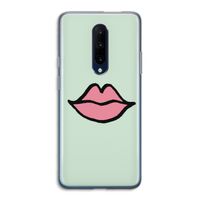 Kusje: OnePlus 7 Pro Transparant Hoesje