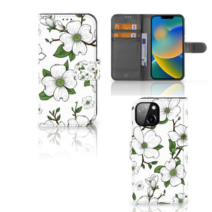 Apple iPhone 14 Hoesje Dogwood Flowers