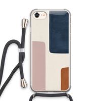 Geo #5: iPhone 8 Transparant Hoesje met koord