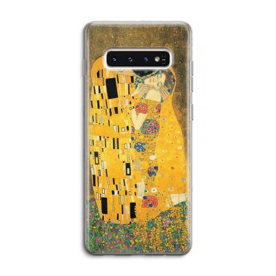 Der Kuss: Samsung Galaxy S10 4G Transparant Hoesje