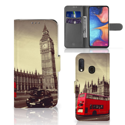 Samsung Galaxy A20e | Flip Cover | Londen