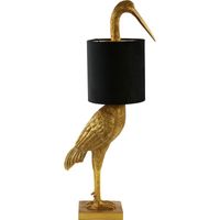 Tafellamp Birdy 77cm hoog goud