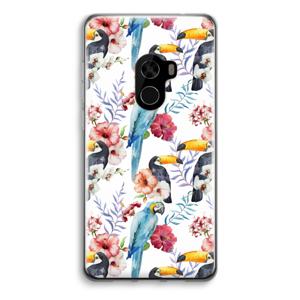 Bloemen tukan: Xiaomi Mi Mix 2 Transparant Hoesje