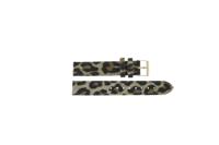 Horlogeband Guess GW0660L2 / W0660L2 / Jewel Set Leder Luipaard 16mm