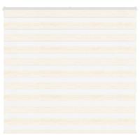 VidaXL Zebra rolgordijn 155x150 cm stofbreedte 150,9cm marmerbeige