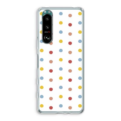 Bollen: Sony Xperia 5 III Transparant Hoesje