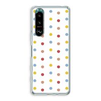 Bollen: Sony Xperia 5 III Transparant Hoesje