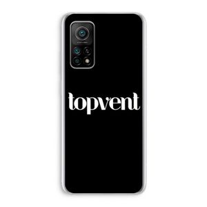Topvent Zwart: Xiaomi Mi 10T 5G Transparant Hoesje