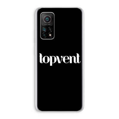 Topvent Zwart: Xiaomi Mi 10T 5G Transparant Hoesje