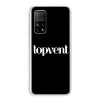 Topvent Zwart: Xiaomi Mi 10T 5G Transparant Hoesje