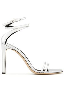 Giuseppe Zanotti sandales Catia en cuir - Argent