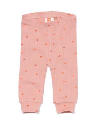 HEMA Newborn Shirt Ajour Roze (roze)