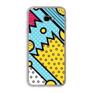 Pop Art #1: Samsung Galaxy J4 Plus Transparant Hoesje