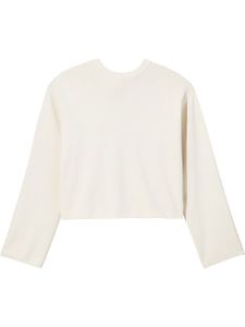 Proenza Schouler White Label pull à détail torsadé - Blanc