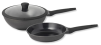 Sola Pannenset Ceramic Deluxe - Koekenpan ø 28 cm en Sola Wokpan ø 30 cm