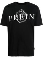 Philipp Plein t-shirt à logo imprimé - Noir