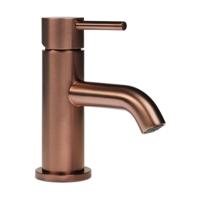 Fonteinkraan Blue Label Brondby XL | Opbouw | Koudwater kraan | Laag model | 1-hendel | Rond | Geborsteld brons