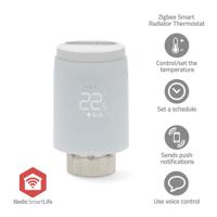 SmartLife Radiatorbediening | Zigbee 3.0 | Batterij Gevoed | LED | Android™ / IOS - thumbnail