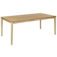 Beliani - ERMELO - Eettafel - Lichthout - MDF