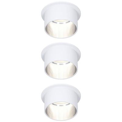 Paulmann 93385 LED-inbouwlamp LED LED vast ingebouwd 19.5 W Wit, IJzer