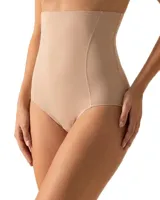 Corrigerende hoge slip dames - Buik correctie - Hoge shapewear brief - Badstof kruisje