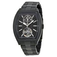 Horlogeband Fossil ME3050 Roestvrij staal (RVS) Zwart 20mm - thumbnail