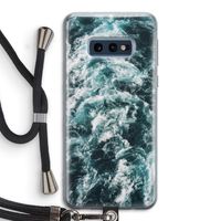Zee golf: Samsung Galaxy S10e Transparant Hoesje met koord