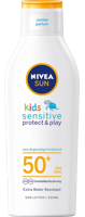 Nivea Sun Kids Protect & Sensitive Zonnemelk SPF50+ Nivea Sun Kids Protect & Sensitive Zonnemelk SPF50+