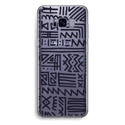 Marrakech print: Samsung Galaxy S8 Plus Transparant Hoesje