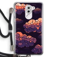 Patroon Wolken: Honor 6X Transparant Hoesje met koord